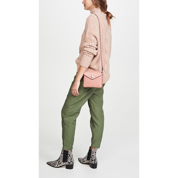 Rag & Bone Dusty Pink Micro Atlas Crossbody EUC - Picture 7 of 16